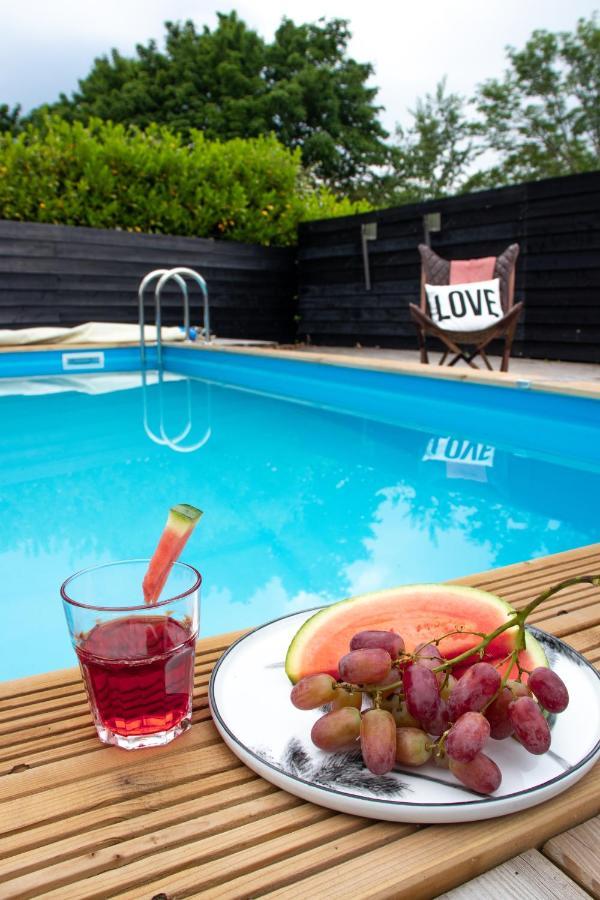 Luxe Vakantiehuis Nova Met Zwembad Ouddorp Ngoại thất bức ảnh