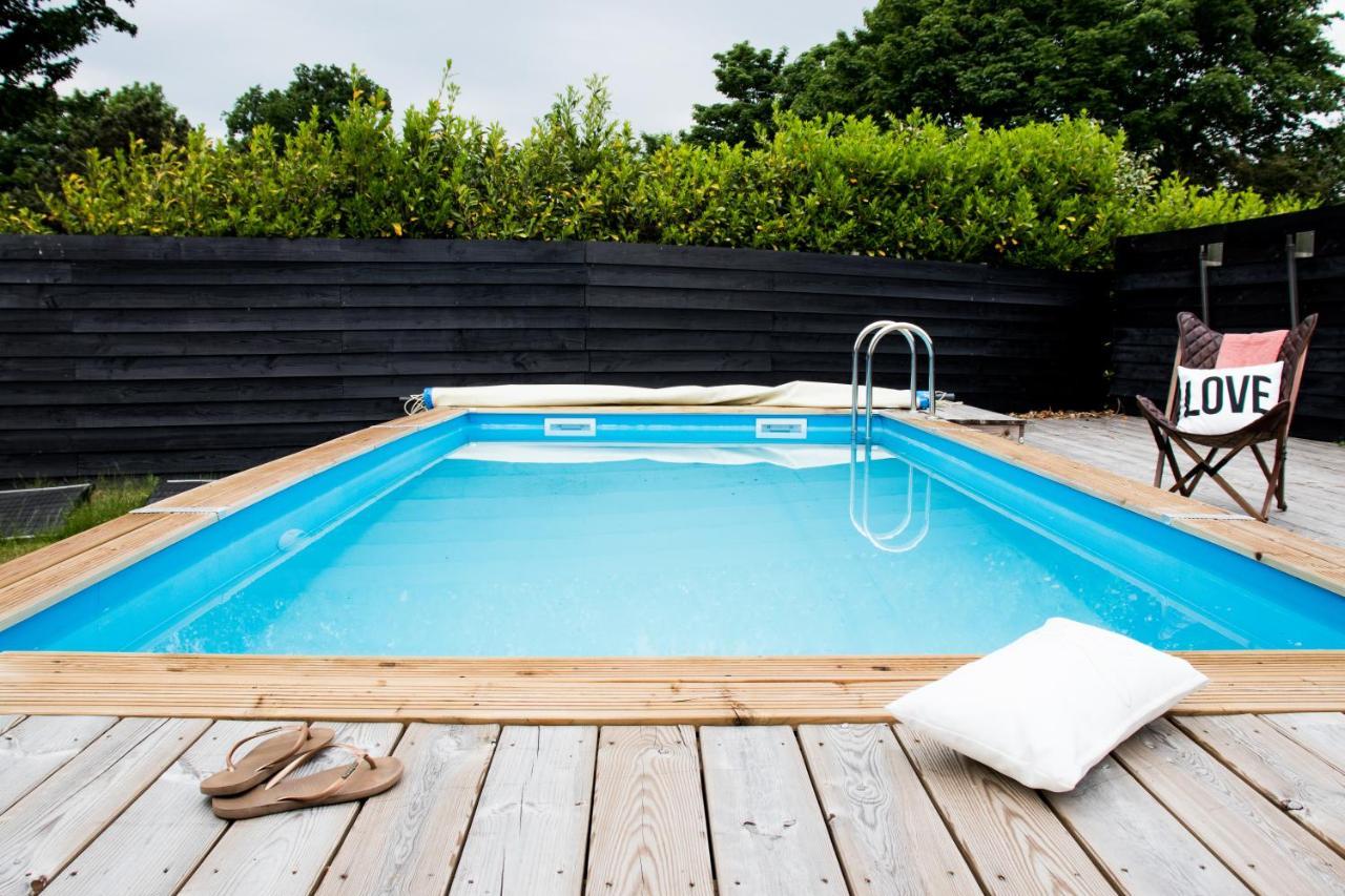 Luxe Vakantiehuis Nova Met Zwembad Ouddorp Ngoại thất bức ảnh