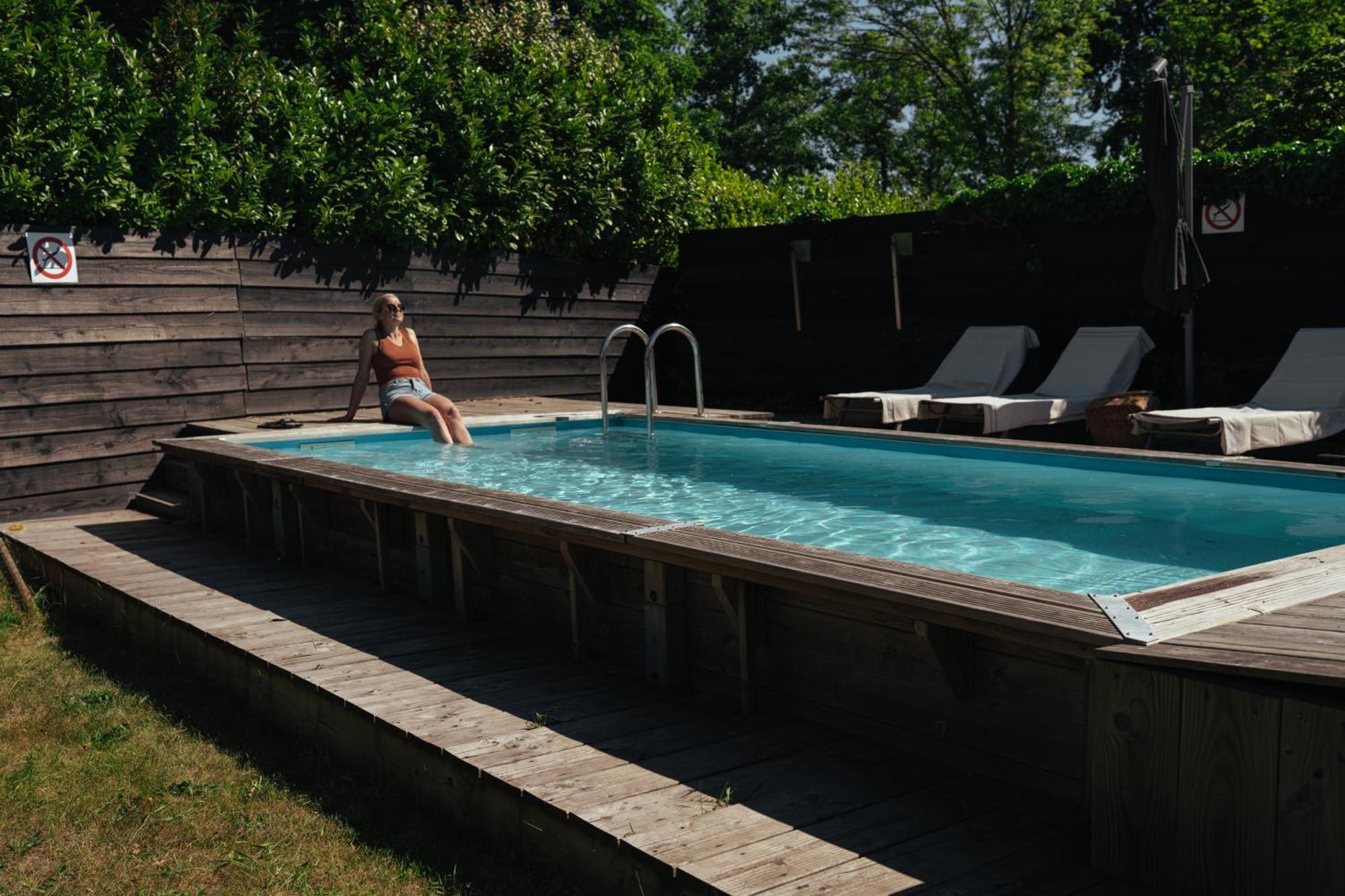 Luxe Vakantiehuis Nova Met Zwembad Ouddorp Ngoại thất bức ảnh
