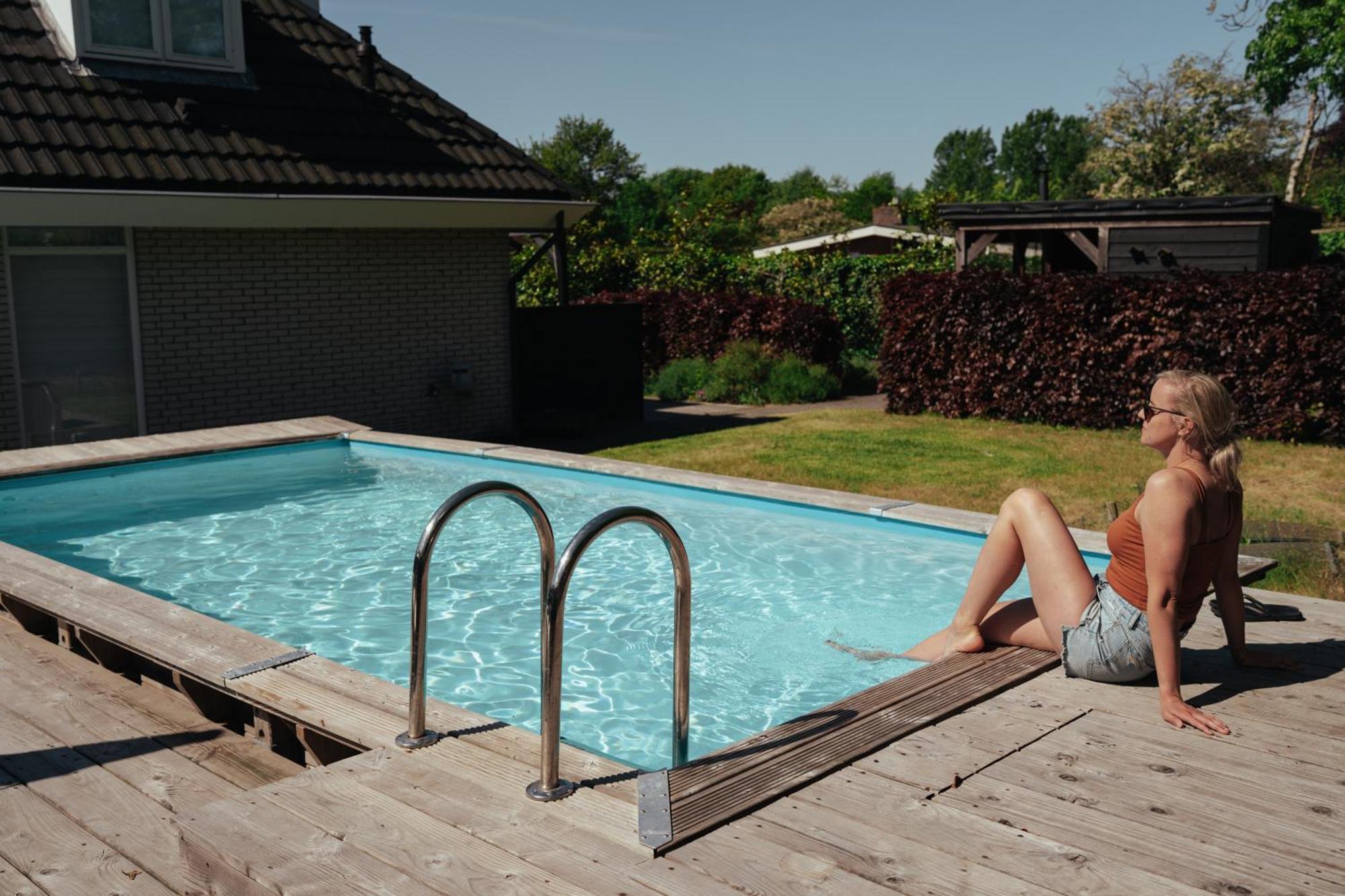 Luxe Vakantiehuis Nova Met Zwembad Ouddorp Ngoại thất bức ảnh